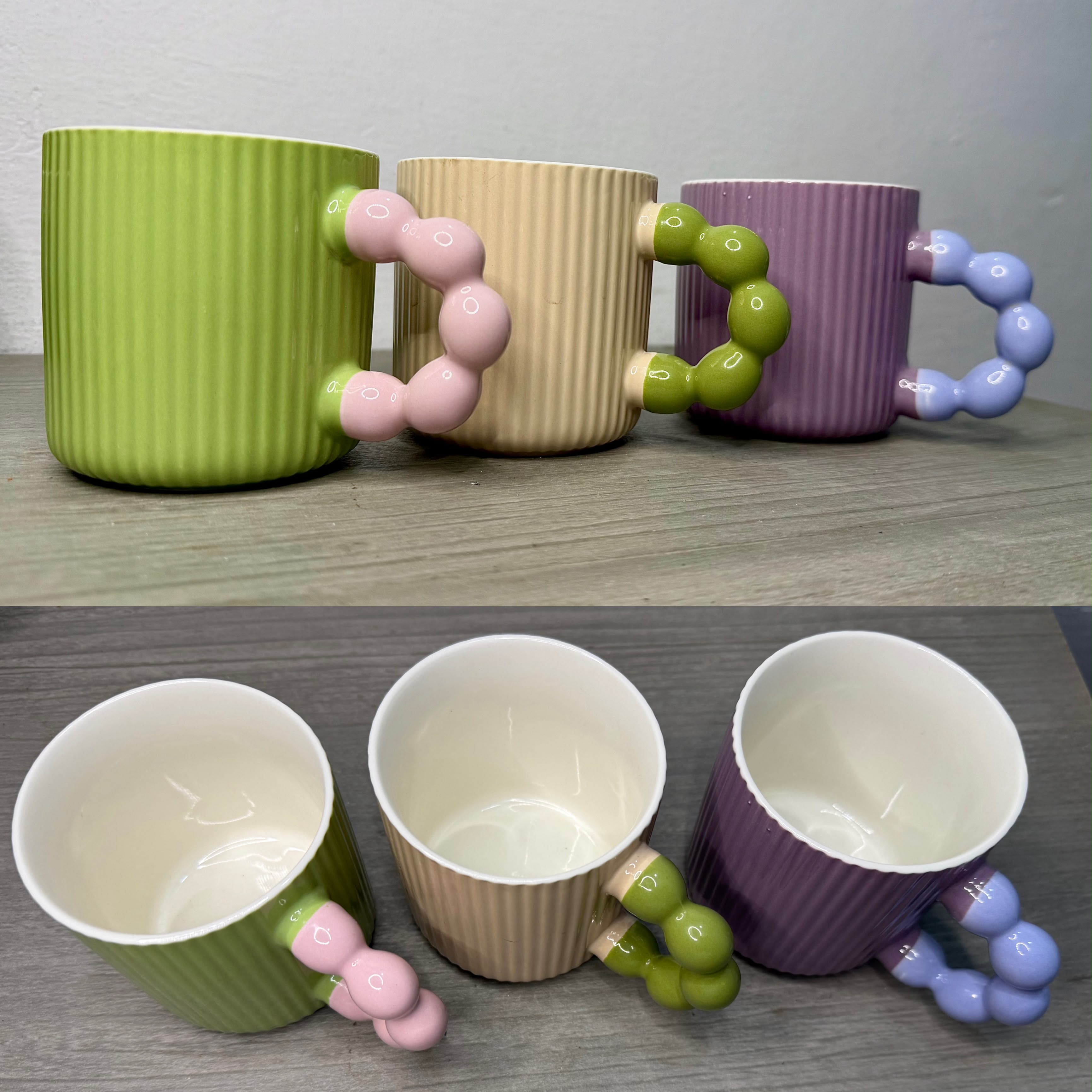 Taza de cerámica con diseño